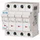 PLS6-C15/4-MW 243086 EATON ELECTRIC Over current switch, 15A, 4 p, type C characteristic