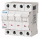 PLSM-D50/3N-MW 113164 EATON ELECTRIC Over current switch, 50A, 3pole+N, type D characteristic