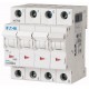 PLSM-D50/3N-MW 113164 Y7-113164 EATON ELECTRIC Interruttore protettore 50A 3p+N curva caratteristica D