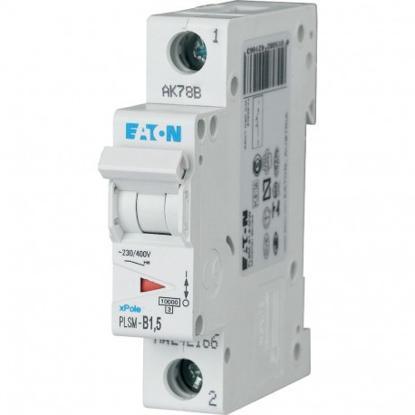 PLSM-B1,5-MW 242166 EATON ELECTRIC Disjoncteur modulaire 1,5A 1p car. B