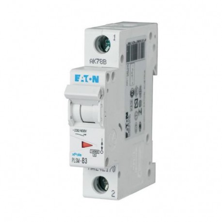 PLSM-C3-MW 242196 EATON ELECTRIC Защитный выключатель LS, 3A, 1p, C-Char
