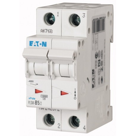 PLSM-B5/2-MW 242372 EATON ELECTRIC LS-Schalter, 5A, 2p, B-Char