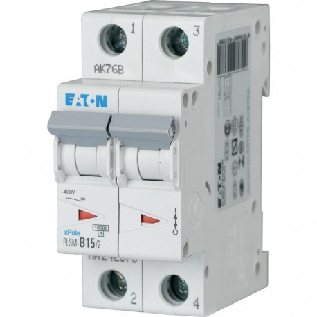 PLSM-B15/2-MW 242378 EATON ELECTRIC Int. magnetotérmico, 2P, curva B, 15A