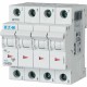 PLSM-C3/4-MW 242602 EATON ELECTRIC Interruttore protettore 3A 4p curva caratteristica C