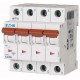 PLSM-D4/4-MW 242627 EATON ELECTRIC Interruttore protettore, 4A, 4p, curva caratteristica D