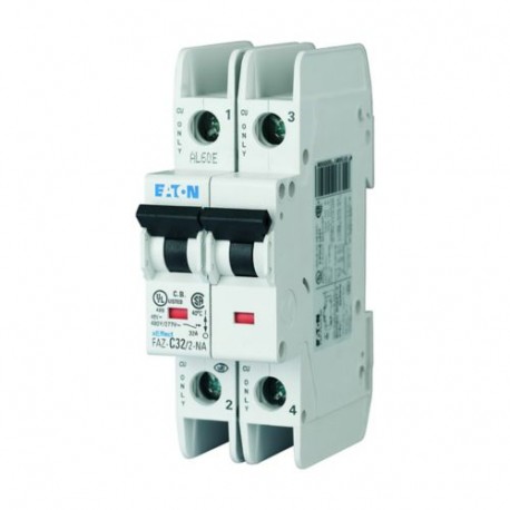 FAZ-C7/2-NA 102165 EATON ELECTRIC Miniature circuit breaker (MCB), 7A, 2p, C-Char, AC