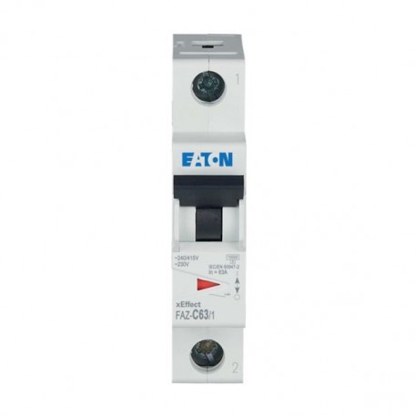 FAZ-C63/1 278567 EATON ELECTRIC LS-Schalter, 63A, 1P, C-Char