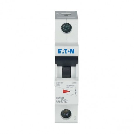 FAZ-D12/1 278581 Y7-278581 EATON ELECTRIC MCB, 1P, curva D, 12A