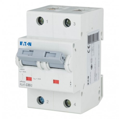 PLHT-C80/2 248013 0001609516 EATON ELECTRIC LS-Schalter, 80A, 2p, C-Char