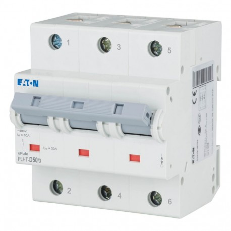PLHT-D80/3 248048 0001609556 EATON ELECTRIC LS-Schalter, 80A, 3p, D-Char