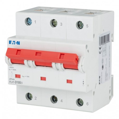 PLHT-D100/3 248049 0001609557 EATON ELECTRIC LS-Schalter, 100A, 3p, D-Char