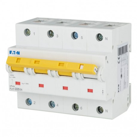 PLHT-D25/3N 248069 EATON ELECTRIC LS-Schalter, 25A, 3p+N, D-Char