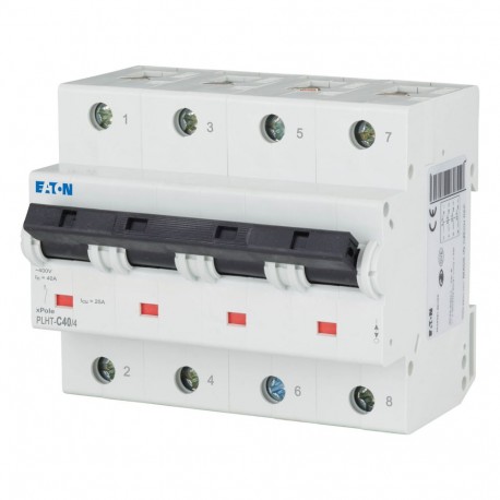 PLHT-C40/4 248088 0001609533 EATON ELECTRIC Interruttore LS, 40A, 4p, curva caratteristica C, AC