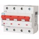 PLHT-D100/4 248101 0001609562 EATON ELECTRIC Interruttore LS, 100A, 4p, curva caratteristica D, AC