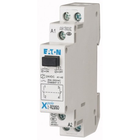 Z-R23/SO 265184 EATON ELECTRIC Installationsrelais, 24VDC, 1S+1Ö, 20A