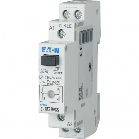 Z-RK230/SS 265203 EATON ELECTRIC Contactor modular,(2NA), 20A(AC1)