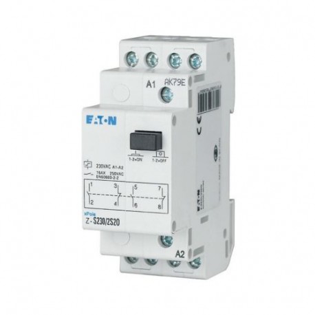 Z-S8/SO 265288 EATON ELECTRIC Relè passo-passo, 8AC, 1NO+1NC, 16A, 50Hz, 1UP