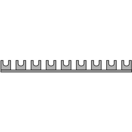 Z-GV-U/8 274083 EATON ELECTRIC Rail de phase, 8Ph, 16qmm, étrier