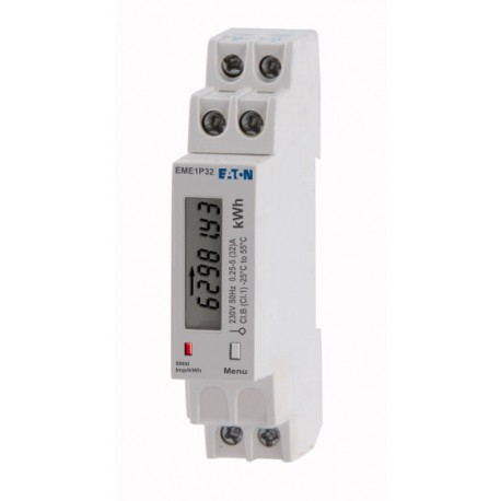 EME1P32 167397 EATON ELECTRIC Power meter, 1 N, 32 A x