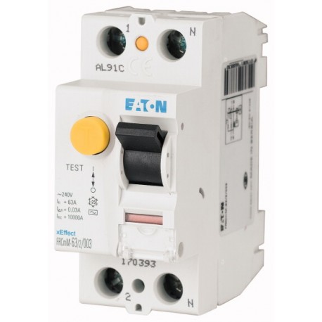 FRCMM-40/2/003-G/A-NA-110 167694 EATON ELECTRIC Устройство защиты от аварийного тока 40A 2p 30 мА тип G/A