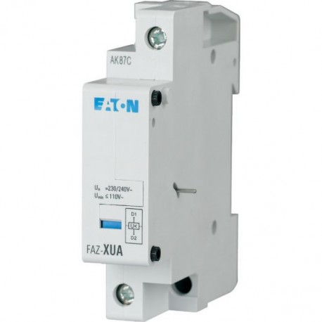 FAZ-XUA(400VAC) 212053 FAZ-XUA-400VAC- EATON ELECTRIC Sganciatore di minima tensione, 400 V, istantaneo, 1un..