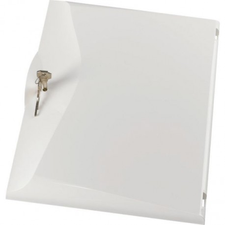 BCZ-A-TWS-2/26 101579 EATON ELECTRIC Porta in PVC, bianca, +serratura, per quadro di distribuzione 2 file