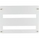 BFZ-FP-2+/48 283062 EATON ELECTRIC Front plate 45mm-Device cutout for 24 Module units per row, 2+ rows, white