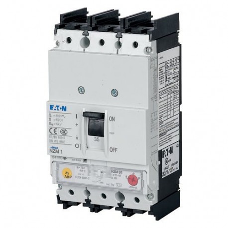 NZMN1-AF50-NA 274231 EATON ELECTRIC Int. automático NZM, 3P, 50A, NA