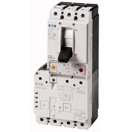 NZMH2-A125-FIA30 129710 EATON ELECTRIC Circuit-breaker, 3p, 125A, +residual current circuit-breaker, 30mA, A..