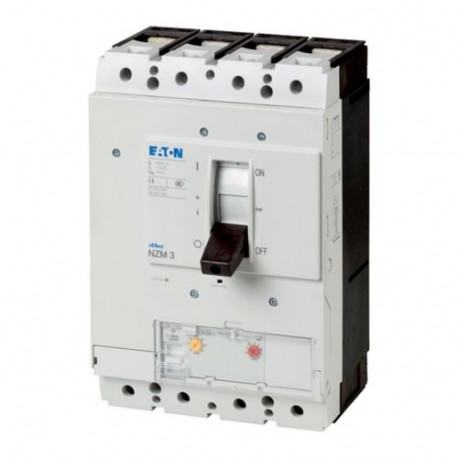 NZMN3-4-AE400/250 265892 EATON ELECTRIC Leistungsschalter, 4p, 400A, 250A, im 4.Pol