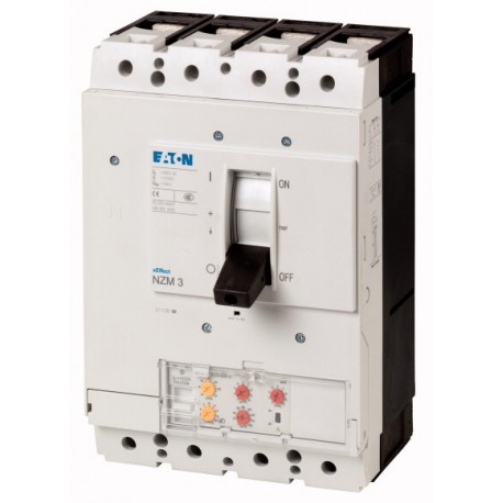 NZMH3-4-VE400/250 265964 EATON ELECTRIC Leistungsschalter, 4p, 400A, 250A, im 4.Pol