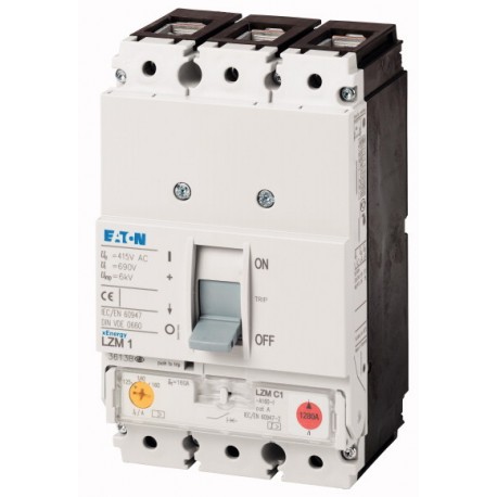 LZME1-ASF50-I 111802 EATON ELECTRIC Circuit-breaker, 3 p, 50A