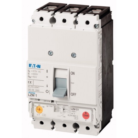 LZME1-ASF50-I 111802 EATON ELECTRIC Interruptor magnetotérmico LZM, 3P, 50A