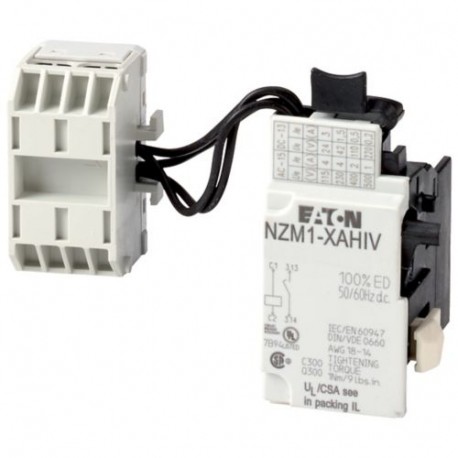 NZM1-XAHIV12AC/DC 259772 Y7-259772 EATON ELECTRIC Arbeitsstromauslöser, 12VAC/DC, +1fS