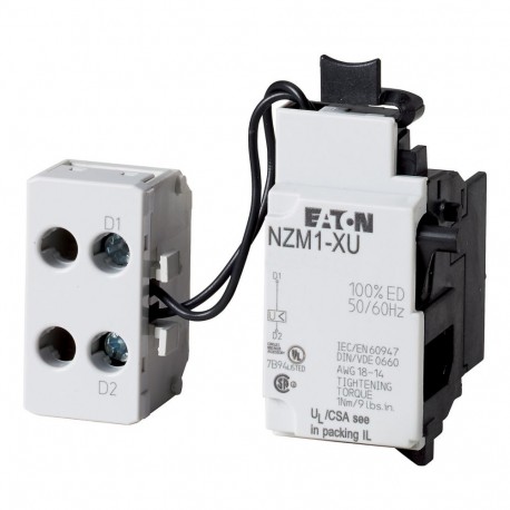 NZM1-XU24AC 259434 Y7-259434 EATON ELECTRIC Sganciatore di minima tensione, 24VAC