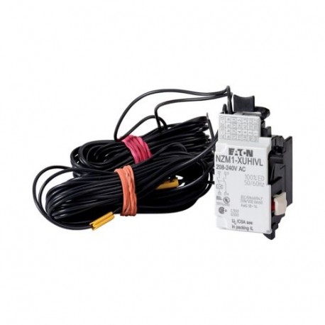 NZM1-XUHIVL208-240AC 259565 EATON ELECTRIC Sganciatore di minima tensione, 208-240VAC +2NA ant.