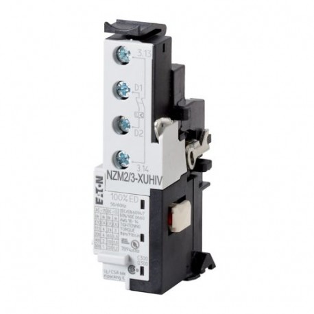 NZM2/3-XUHIV24AC 259583 EATON ELECTRIC Undervoltage release, 24VAC, +2early N/O