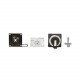 NZM1-XTVDV-0-NA 100675 Y7-100675 EATON ELECTRIC Maniglia per comando rinviato e bloccoporta, nera, lucchetta..