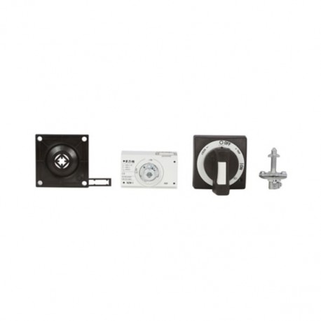 NZM1-XTVDV-0-NA 100675 Y7-100675 EATON ELECTRIC Maniglia per comando rinviato e bloccoporta, nera, lucchetta..
