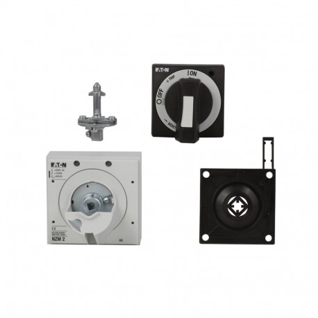 NZM2-XTVDV-0-NA 100676 Y7-100676 EATON ELECTRIC Maniglia per comando rinviato e bloccoporta, nera, lucchetta..