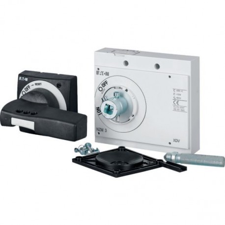 NZM3-XTVDV-0-NA 100677 Y7-100677 EATON ELECTRIC Maniglia per comando rinviato e bloccoporta, nera, lucchetta..