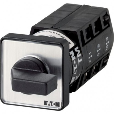 TM-3-8401/E 015554 EATON ELECTRIC Wendeschalter, Kontakte: 5, 10 A, Frontschild: 1-0-2, 60 °, rastend, Einbau