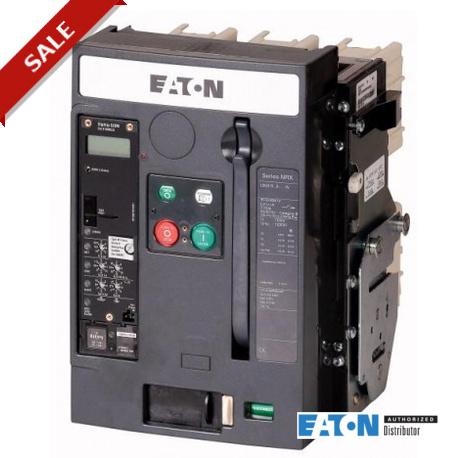 IZMX16N3-U12W 123129 EATON ELECTRIC Воздушный автоматический выключатель, 3П, 1250А, 50кА, LSI, дисплей, вык..