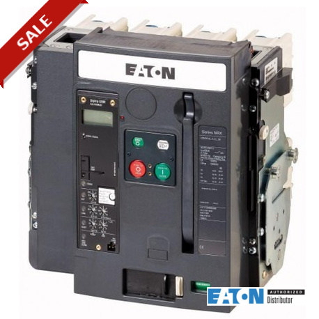 IZMX16B4-U16W 123230 EATON ELECTRIC Воздушный автоматический выключатель, 4П, 1600А, 42кА, LSI, дисплей, вык..