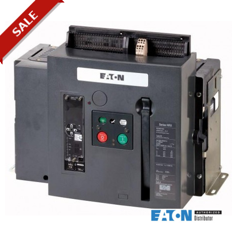 IZMX40B4-P20F 149881 EATON ELECTRIC Воздушный автоматический выключатель, 4П, 2000А, 65кА, LSI, дисплей, ф-и..