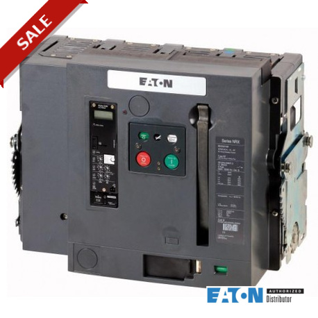IZMX40B4-U10W 149966 EATON ELECTRIC Воздушный автоматический выключатель, 4П, 1000А, 65кА, LSI, дисплей, вык..