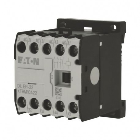 DILER-22(24V50/60HZ) 021704 XTRM10A22T EATON ELECTRIC Contactor relay, 2N/O+2N/C, AC