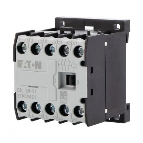 DILEM-01(42V50/60HZ) 033233 XTMC9A01AB EATON ELECTRIC Contattore di potenza, 3p+1NC, 4kW/400V/AC3