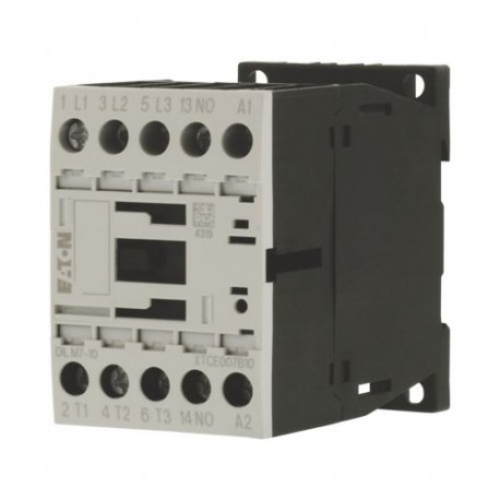 DILM7-10(24VDC) 276565 Y7-276565 EATON ELECTRIC Contactor de potencia Conexión a tornillo 3 polos + 1 NO 7 A..