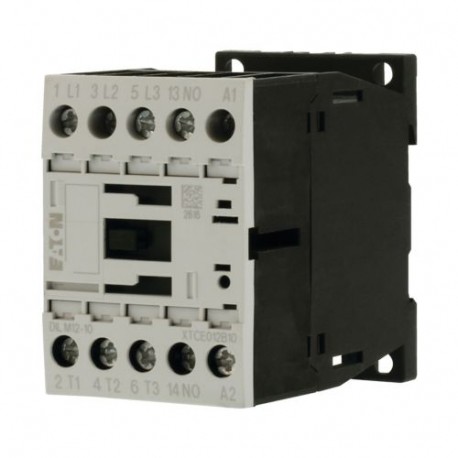 DILM12-10(415V50HZ,480V60HZ) 276833 XTCE012B10C EATON ELECTRIC Contactor, 3p+1N/O, 5.5kW/400V/AC3